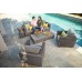 ALLIBERT SALTA 3 Lounge 3-Sitzer-Sofa, 200,5 x 84 x 65,5 cm, cappuccino/sand 17206018