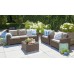 ALLIBERT CALIFORNIA 3 SEATER Lounge-Set, graphit/grau 17198931