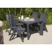 ALLIBERT MONTREAL Klappsessel 2 St., 63 x 67 x 111 cm, braun 17201891