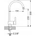 ALVEUS ARC 110 Küchenarmatur, stehend, Chrom 1126720