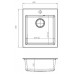 ALVEUS Set CORTINA 20 Granitspüle 450x500mm + Küchenarmatur TONIA, schwarz