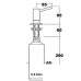 ALVEUS Spülmittelspender 500ml, Chrom 1016099