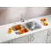 ALVEUS DUO 30 Edelstahlspüle, 752 x 440 mm 1036849
