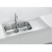 ALVEUS CLASSIC PRO 100 Edelstahlspüle, 1200 x 600 mm, Satin 1130474