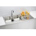 ALVEUS CLASSIC PRO 100 Edelstahlspüle, 1200 x 600 mm, Satin 1130474