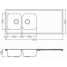ALVEUS CLASSIC PRO 110 Edelstahlspüle, 1400 x 600 mm, Satin 1132129