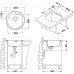 ALVEUS FORM 30 Edelstahlspüle, 510 mm, T. 155 mm, Satin 1082545