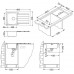 ALVEUS LINE 20 Maxim Edelstahlspüle, 865 x 505 mm, F/S 1085954