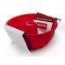 BANQUET CULINARIA Red Gugelhupf-Form aus silikon 24 cm 31R12604122-A