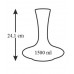 BANQUET CRYSTAL Weinkaraffe Decanter 1500ml,02W3G261194B
