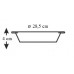 BANQUET Auflaufform 28cm,rund, Culinaria White 60ZF12