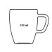 BANQUET CUBITO GREEN Tasse 290 ml 60AAW11212