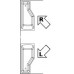 RAVAK Badewanne BE HAPPY 150 x 75 R snowhite, C151000000