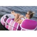 BESTWAY Hydro-Force Rapid Rider Schwimmring Pink mit Rückenlehne 122 x 48,5 cm 43953