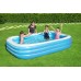 BESTWAY Family Pool Deluxe 305 x 183 x 56 cm, ohne Pumpe 54009