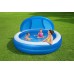 BESTWAY Family Pool mit UV Careful Sonnenschutzdach, 241 x 140 cm 54337