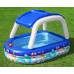 BESTWAY Sea Captain Family Pool mit Sonnenschutzdach, 213 x 155 x 132 cm 54370