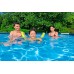 BESTWAY Steel Pro Frame Pool 300 x 201 x 66 cm, ohne Pumpe, eckig, blau 56404