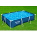 BESTWAY Steel Pro Frame Pool 300 x 201 x 66 cm, Set mit Filterpumpe 56411