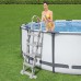BESTWAY Steel Pro Max Frame Pool 366 x 122 cm, Set mit Filterpumpe 56420