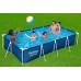 BESTWAY Steel Pro Frame Pool 400 x 211 x 81 cm, Set mit Filterpumpe 56424