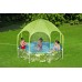 BESTWAY Steel Pro Splash-in-Shade Frame Pool mit Sonnenschutzdach 244 x 51 cm 56432