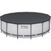 BESTWAY Steel Pro Max Frame Pool 457 x 122 cm, Set mit Filterpumpe 56438