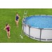 BESTWAY Steel Pro Max Frame Pool 457 x 122 cm, Set mit Filterpumpe 56438