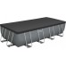 BESTWAY Steel Pro Max Frame Pool 549 x 274 x 122 cm, mit Sandfilteranlage 56466