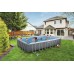 BESTWAY Power Steel Frame Pool 732 x 366 x 132 cm, Komplett-Set mit Filterpumpe 56474