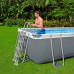 BESTWAY Power Steel Frame Pool 488 x 244 x 122 cm, Komplett-Set mit Filterpumpe 56670