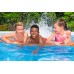 BESTWAY Power Steel Frame Pool 488 x 244 x 122 cm, Komplett-Set mit Sandfilteranlage 56671