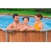 BESTWAY Power Steel Comfort Jet Frame Pool 610 x 366 x 122 cm, mit Filterpumpe 56719