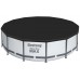 B-WARE BESTWAY Steel Pro Max Frame Pool 427x107cm, Komplett-Set mit Filterpumpe 56950-ausg
