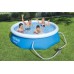 BESTWAY Fast Set Pool 244 x 66 cm, mit Filterpumpe 57268