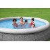 BESTWAY Fast Set Pool 366 x 76 cm, mit Filterpumpe, Rattan-Optik 57445