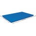 BESTWAY PE-Abdeckplane 224 x 154 cm, für eckige 221 x 150 cm Steel Pro Pools, blau 58103