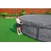BESTWAY Winterfeste Premium Abdeckplane 549 cm, grau, rund 58953