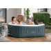 BESTWAY Lay-Z-Spa Ibiza AirJet Energiespar Whirlpool, 180 x 180 x 66 cm, 4 Personen 6002U