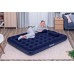 BESTWAY Pavillo Luftbett Aerolux mit Handpumpe und 2 Kissen, 203 x 152 x 22 cm 67374