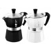 BIALETTI Moka Express 3 Tassen Espressokocher, Alu-Weiß 2130199310