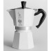 BIALETTI Moka Express 1 Tasse Espressokocher, Alu-Schwarz 2130199312