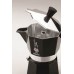 BIALETTI Moka Express 1 Tasse Espressokocher, Alu-Schwarz 2130199312