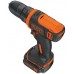 Black & Decker BDCDD12KB-QW Akku-Bohrschrauber (26Nm/10,8V/2x1,5Ah), Koffer