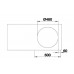 BLANCO RONIS U Edelstahl 523017