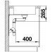 B-Ware!BLANCO LANTOS XL 6 S-IF Compact Edelstahlspüle Bürstfinish 523140-ausgepackt!