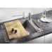 BLANCO AXIA III 45 S-F Silgranit inkl. Holzschneidbrett felsgrau InFino Ablauf 523194