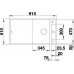 BLANCO AXIA III 5 S Silgranit inkl. Holzschneidbrett jasmin InFino Ablauf 523210