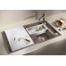 BLANCO AXIA III 5 S Silgranit inkl. Glasschneidbrett weiss InFino Ablauf 523219