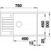 BLANCO ZIA XL 6 S Compact silgranit PuraDur 2 tartufo 523270